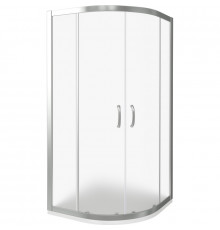 Душевой уголок Good Door Infinity R-100-G-CH 100x100 профиль Хром стекло Грейп