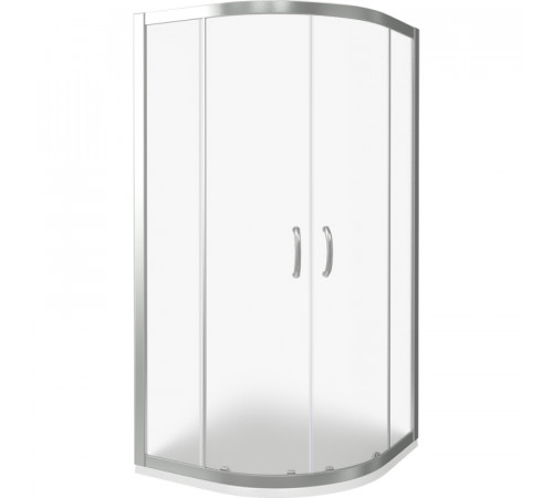 Душевой уголок Good Door Infinity R-100-G-CH 100x100 профиль Хром стекло Грейп