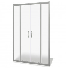 Душевая дверь Good Door Infinity WTW-TD-150-G-CH профиль Хром стекло Грейп