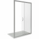 Душевая дверь Good Door Infinity WTW-110-C-CH 110 профиль Хром стекло прозрачное