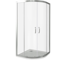 Душевой уголок Good Door Infinity R-80-С-CH 80x80 профиль Хром стекло прозрачное
