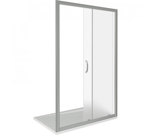 Душевая дверь в нишу Good Door Infinity WTW-130-C-CH 130 профиль Хром стекло прозрачное