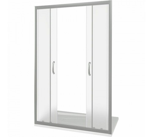 Душевая дверь Good Door Infinity WTW-TD-170-G-CH 170 профиль Хром стекло Грейп