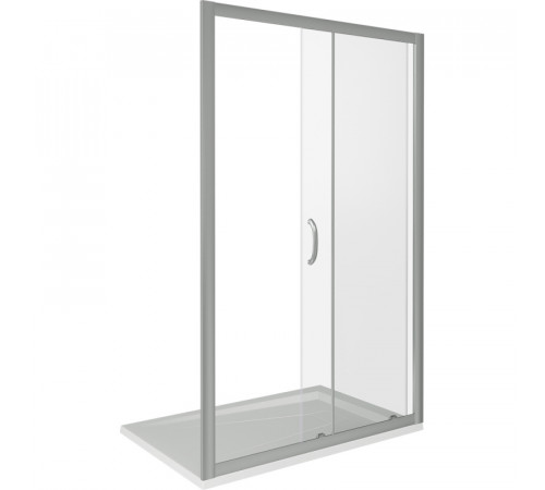 Душевая дверь в нишу Good Door Infinity WTW-130-C-CH 130 профиль Хром стекло прозрачное