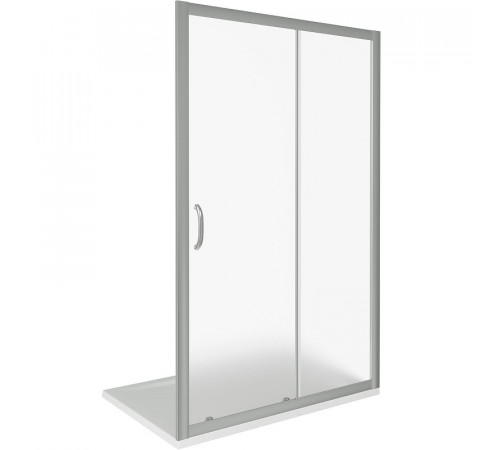 Душевая дверь Good Door Infinity WTW-140-G-CH 140 профиль Хром стекло Грейп