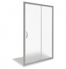 Душевая дверь в нишу Good Door Infinity WTW-130-G-CH 130 профиль Хром стекло матовое