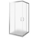 Душевой уголок Good Door Infinity CR-80-G-CH 80х80 профиль Хром стекло Грейп