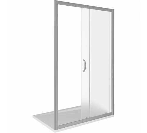 Душевая дверь Good Door Infinity WTW-140-G-CH 140 профиль Хром стекло Грейп