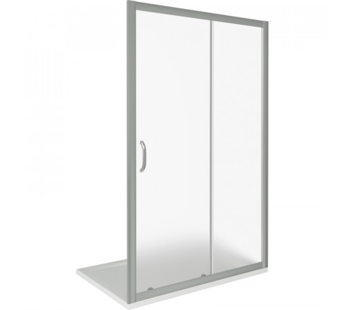 Душевая дверь в нишу Good Door Infinity WTW-130-C-CH 130 профиль Хром стекло прозрачное