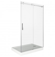 Душевая дверь в нишу Good Door Galaxy WTW-160-C-CH 160 профиль Хром стекло прозрачное