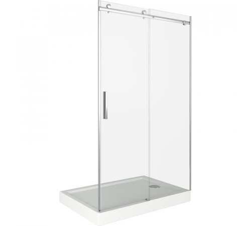 Душевая дверь в нишу Good Door Galaxy WTW-160-C-CH 160 профиль Хром стекло прозрачное