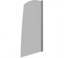 Шторка на ванну Good Door Screen R-80-C-CH 80 профиль Хром стекло прозрачное