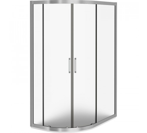 Душевой уголок Good Door Latte R-120-G-WE 120x80 профиль Белый стекло Grape