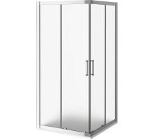 Душевой уголок Good Door Latte CR-100-G-WE 100x100 профиль Белый стекло Grape