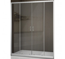 Душевая дверь в нишу Good Door Latte WTW-TD-160-C-WE 160 профиль Белый стекло прозрачное