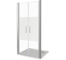 Душевая дверь Good Door Pandora SD-100-T-CH 100 профиль Хром стекло прозрачное с рисунком