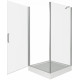 Душевой уголок Good Door Fantasy CR-80-С-CH 80x80 профиль Хром стекло прозрачное