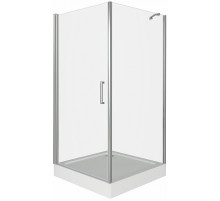 Душевой уголок Good Door Fantasy CR-80-С-CH 80x80 профиль Хром стекло прозрачное