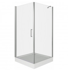 Душевой уголок Good Door Fantasy CR-80-С-CH 80x80 профиль Хром стекло прозрачное