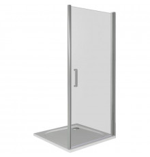 Душевая дверь Good Door Fantasy 80 DR-80-C-CH профиль Хром стекло прозрачное