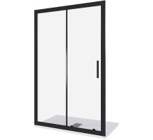 Душевая дверь Good Door Cofe WTW-120-C-B 120 КФ00011 профиль Черный стекло прозрачное