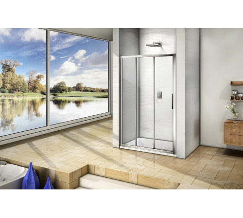 Душевая дверь Good Door Orion WTW-120-C-CH 120 профиль Хром стекло прозрачное