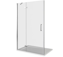 Душевая дверь Good Door Saturn WTW-130-C-CH-L 130 профиль Хром стекло прозрачное