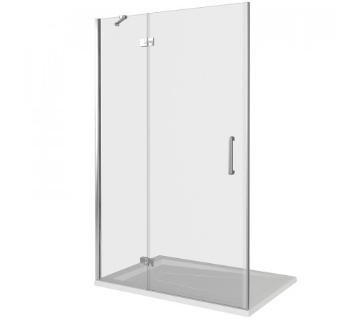 Душевая дверь Good Door Saturn WTW-130-C-CH-L 130 профиль Хром стекло прозрачное