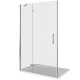 Душевая дверь Good Door Saturn WTW-130-C-CH-L 130 профиль Хром стекло прозрачное