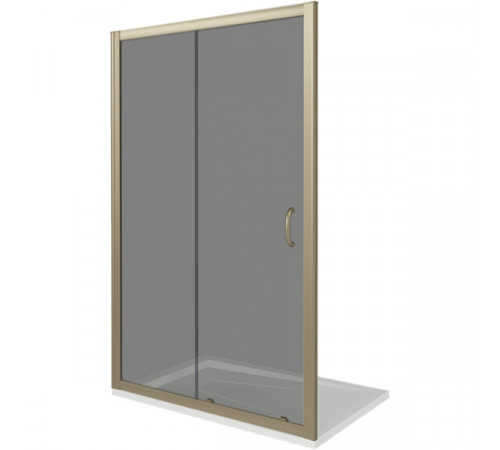 Душевая дверь в нишу Good Door Jazze WTW-110-B-BR 110 профиль Бронза стекло тонированное