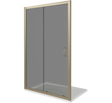 Душевая дверь в нишу Good Door Jazze WTW-120-B-BR 120 профиль Бронза стекло тонированное