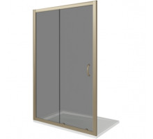 Душевая дверь в нишу Good Door Jazze WTW-140-B-BR 140 профиль Бронза стекло тонированное