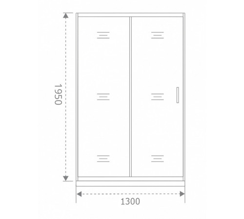 Душевая дверь Good Door Antares WTW-130-C-CH 130 профиль Хром стекло прозрачное