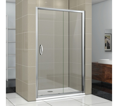 Душевая дверь Good Door Antares  WTW-140-C-CH 140 профиль Хром стекло прозрачное