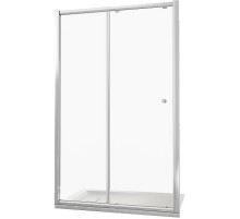 Душевая дверь Good Door Lira WTW -130-C-CH 130 профиль Хром стекло прозрачное