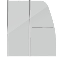Шторка на ванну Grossman GR-100/2 120 Хром