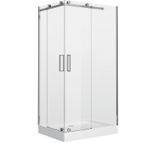 Душевой уголок Grossman Cosmo 120х90 R GR-1120R профиль Хром стекло прозрачное