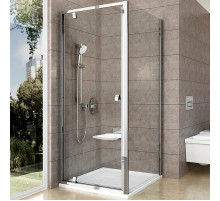 Душевой уголок Ravak Pivot PDOP1+PPS 90х80 03G70C00Z1+90G40C00Z1 профиль Хром стекло Transparent