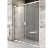 Душевая дверь Ravak Blix BLDP4 150 0YVP0C00ZG профиль Хром стекло Grape