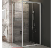 Душевая стенка Ravak Blix BLPS-100 9BHA0100ZH профиль Белый стекло Графит
