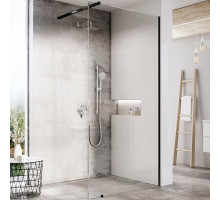 Душевая перегородка Ravak Walk-In Wall 120 GW9WG0300Z1 профиль Черный стекло Transparent