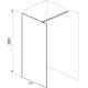 Душевая перегородка Ravak Walk-In Wall 70 GW9W10C00Z1 профиль Хром стекло Transparent