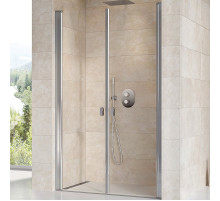 Душевая дверь Ravak Chrome CSDL2-120 0QVGCC0LZ1 профиль Хром стекло Transparent