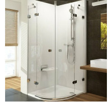 Душевой уголок Ravak Brilliant BSKK4-80 80х80 3U244A00Y1 профиль Хром стекло Transparent