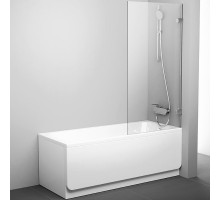 Шторка на ванну Ravak Brilliant BVS1-80 7U840A00Z1 профиль Хром стекло Transparent