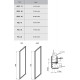 Душевая стенка Ravak Supernova PSS-90 94070100Z1 профиль Белый стекло Transparent