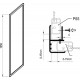 Душевая стенка Ravak Supernova PSS-75 940301O2Z1 профиль Белый стекло Transparent