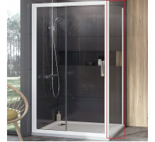 Душевая стенка Ravak 10° 10PS-90 9UV70100Z1 профиль Белый стекло Transparent