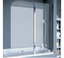 Шторка на ванну Koller Pool Waterfall Line 115 QP95 R профиль Хром стекло рифленое
