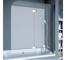 Шторка на ванну Koller Pool Waterfall Line 115 QP97 R профиль Хром стекло рифленое
